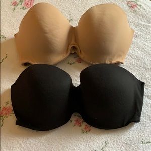 Victoria’s Secret strapless bras